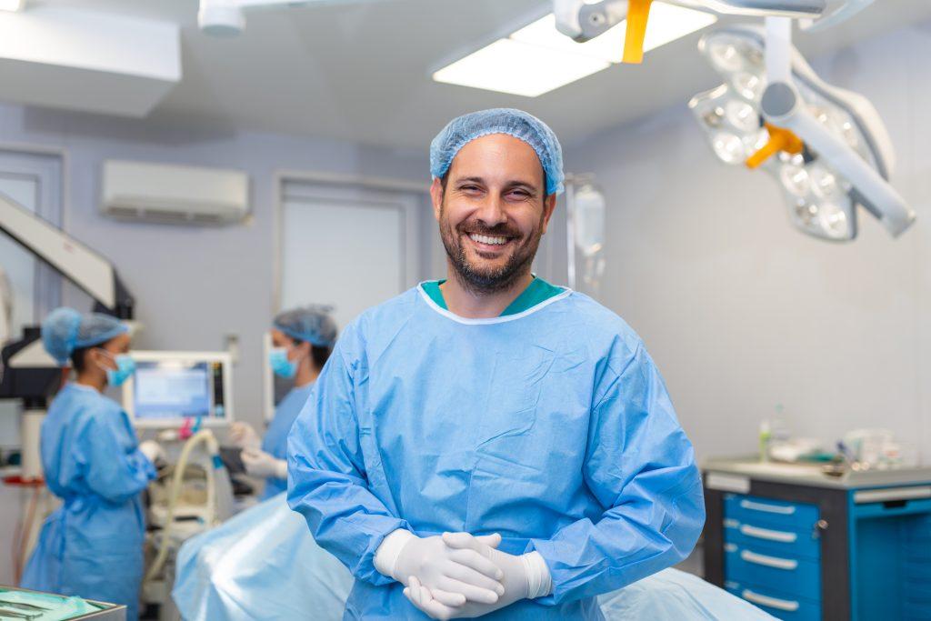 Doctor smiling after providing gallbladder cancer treatment in Hyderabad